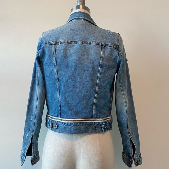 Pistola Zip-Hem Denim Jacket - Picture 5 of 8